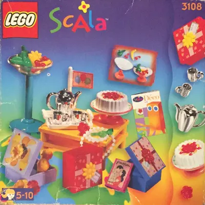 LEGO Scala 3108 Birthday Accessories set