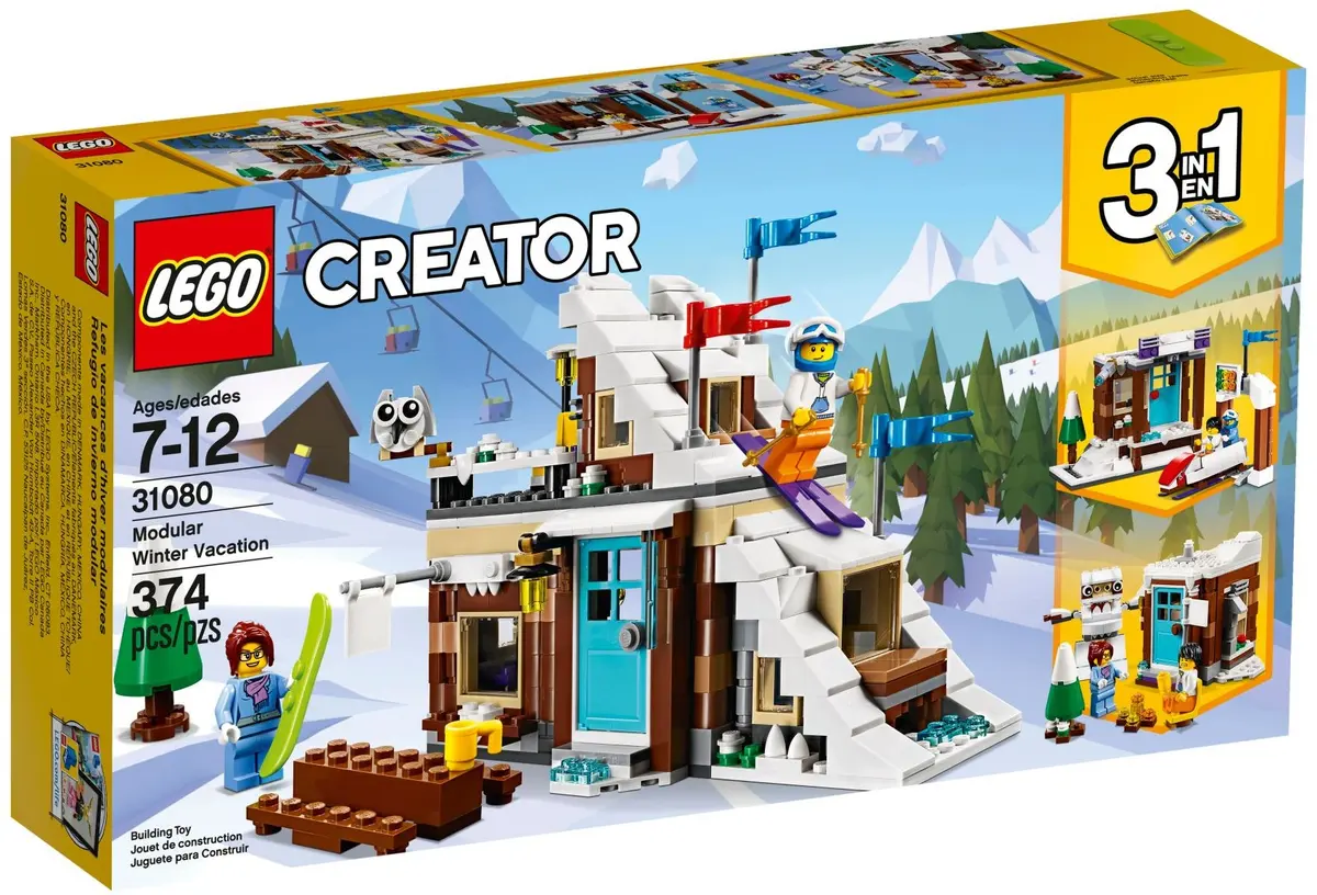 LEGO Creator 31080 Modular Winter Vacation set, image 2