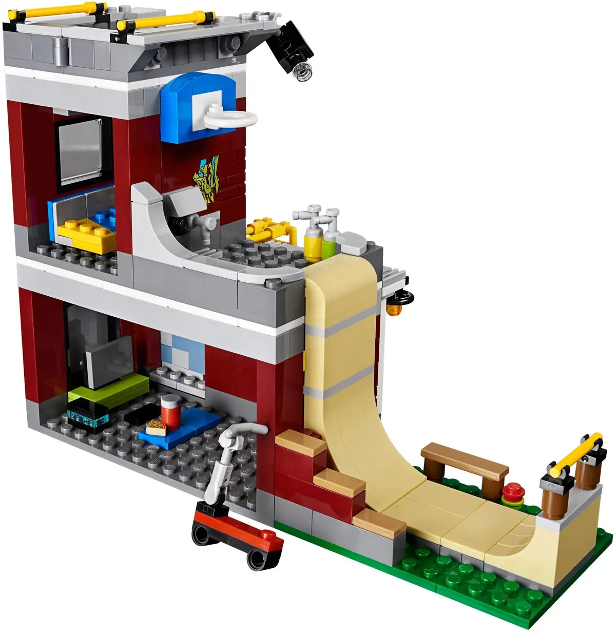 LEGO Creator 31081 Modular Skate House set, image 7