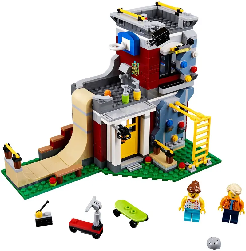 LEGO Creator 31081 Modular Skate House set
