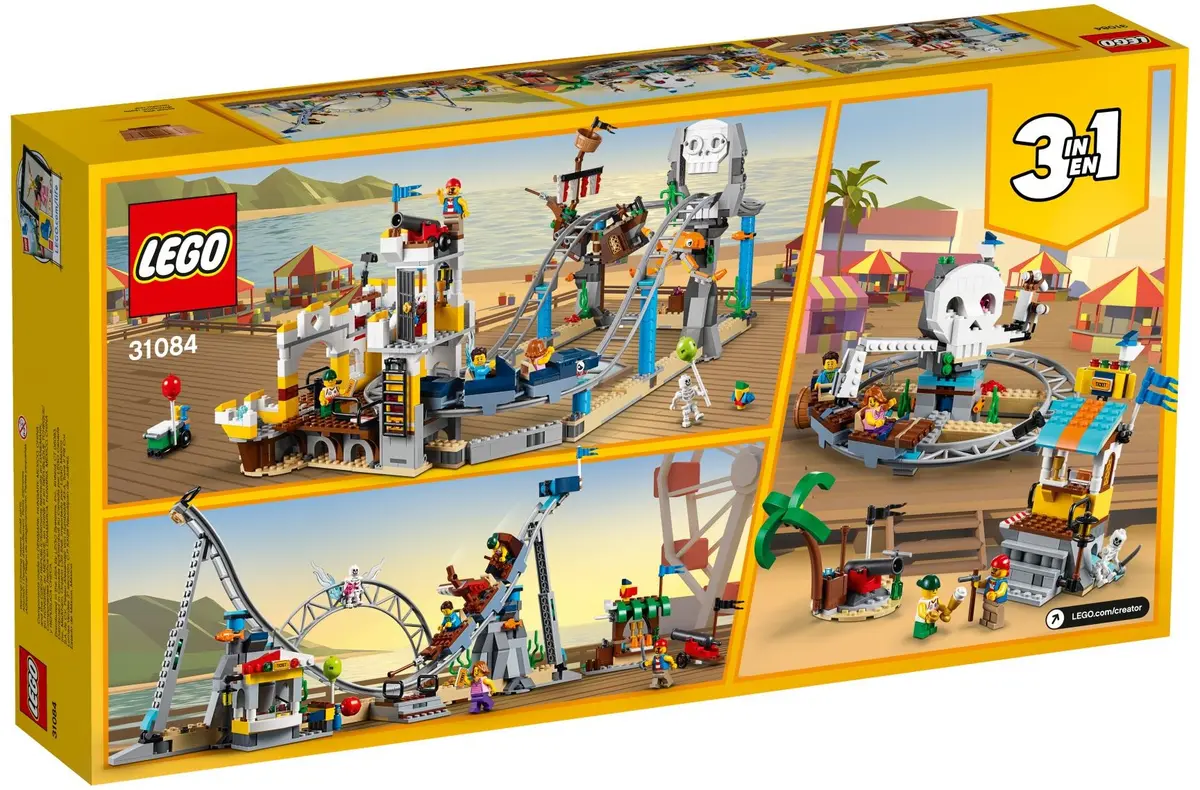 LEGO Creator 31084 Pirate Roller Coaster set, image 5