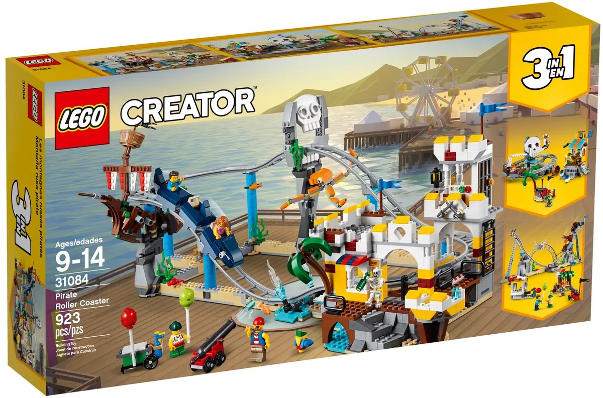 LEGO Creator 31084 Pirate Roller Coaster set, image 2