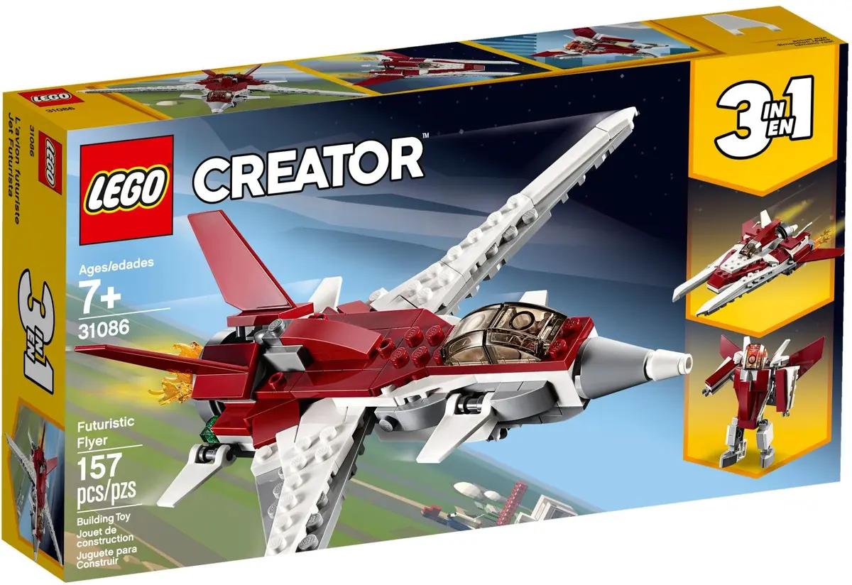LEGO Creator 31086 Futuristic Flyer set, image 2