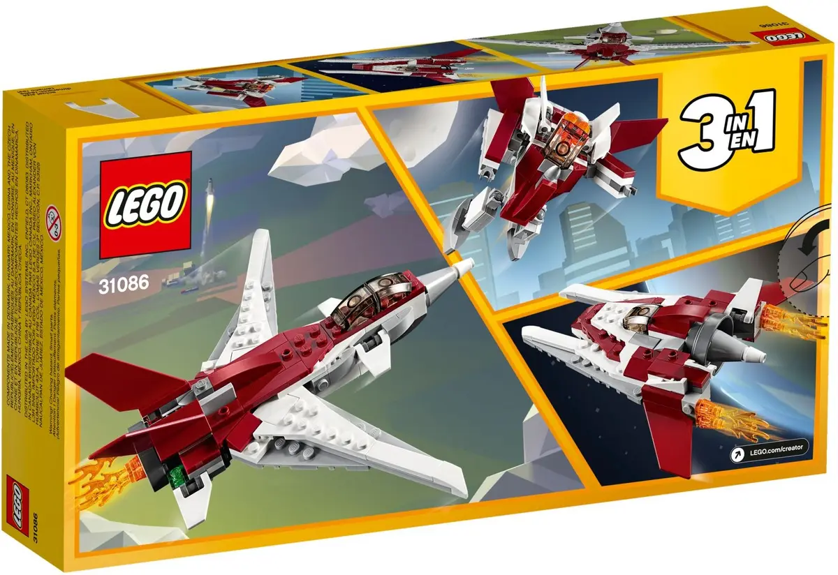 LEGO Creator 31086 Futuristic Flyer set, image 6