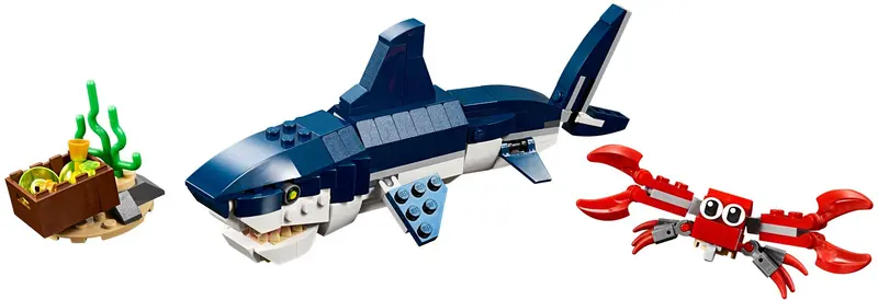 LEGO Creator 31088 Deep Sea Creatures set