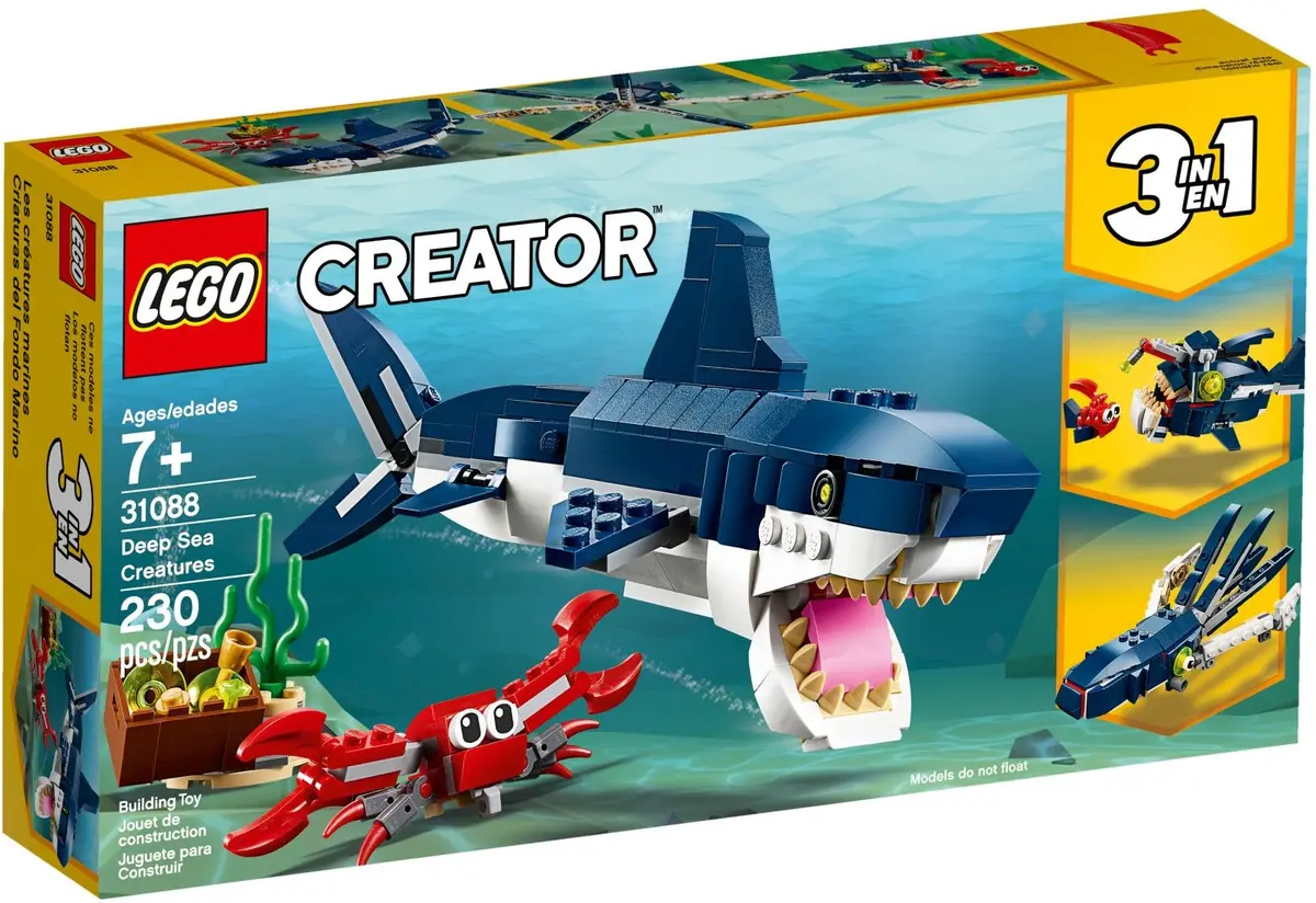 LEGO Creator 31088 Deep Sea Creatures set, image 2