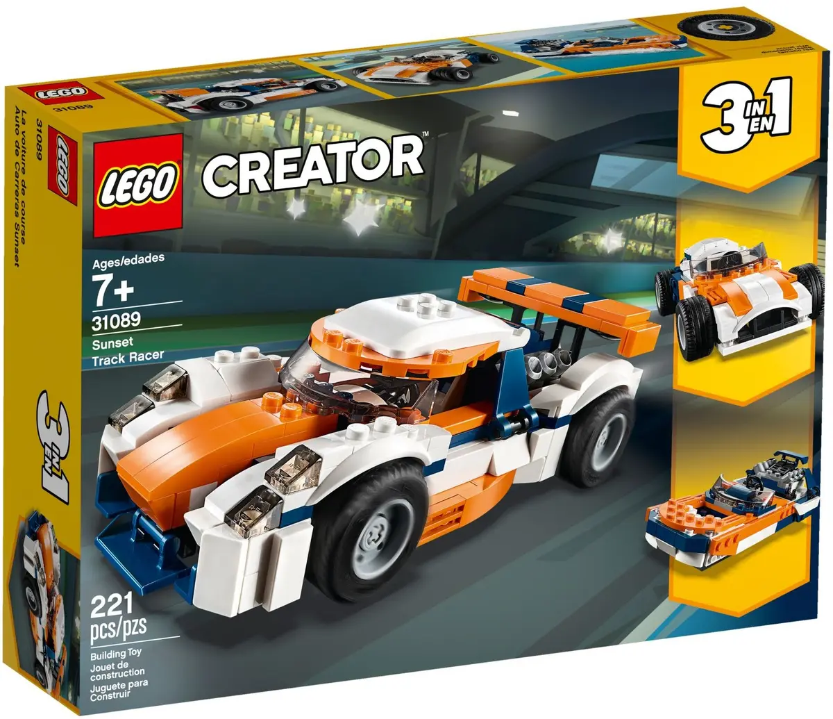 LEGO Creator 31089 Sunset Track Racer set, image 2