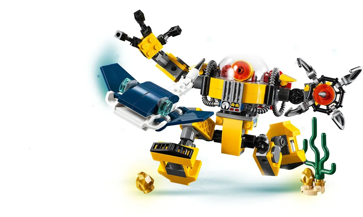 LEGO Creator 31090 Underwater Robot set, image 5