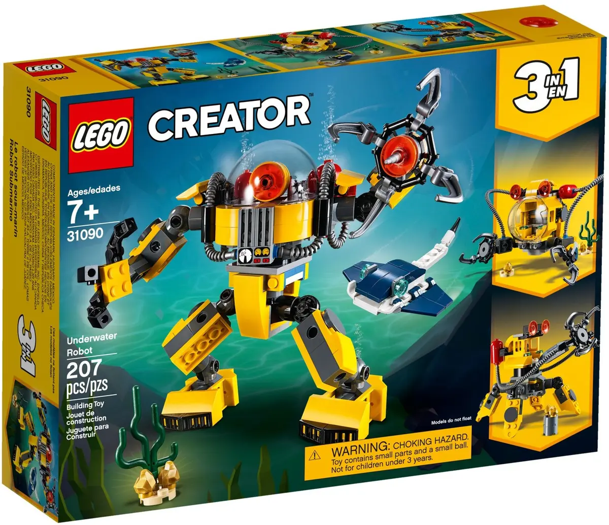 LEGO Creator 31090 Underwater Robot set, image 2