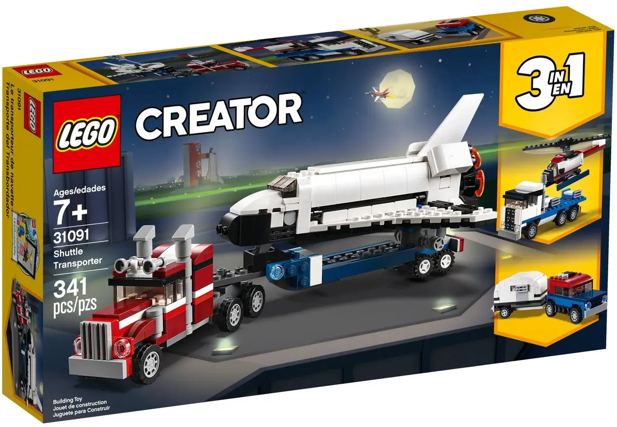 LEGO Creator 31091 Shuttle Transporter set, image 2