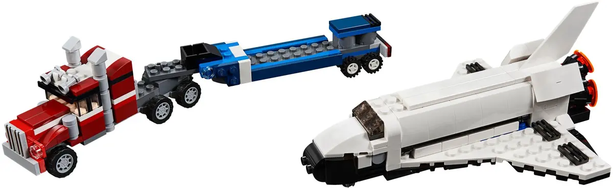 LEGO Creator 31091 Shuttle Transporter set