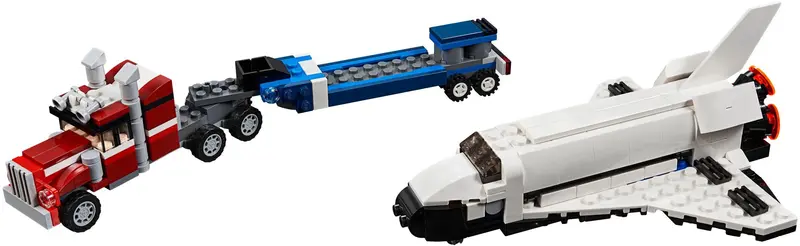 LEGO Creator 31091 Shuttle Transporter set