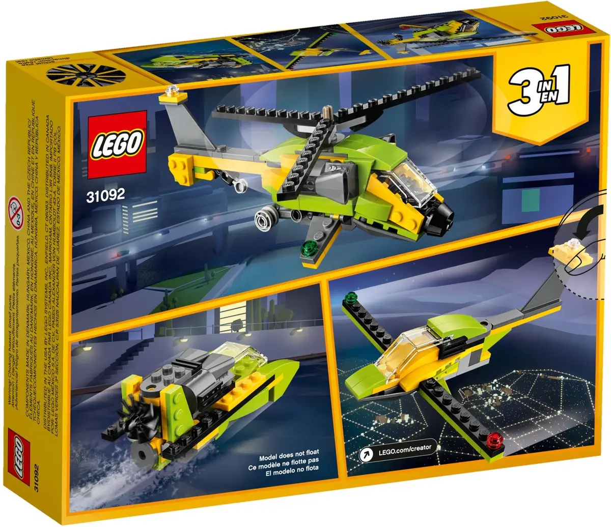 LEGO Creator 31092 Helicopter Adventure set, image 5