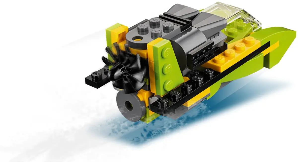LEGO Creator 31092 Helicopter Adventure set, image 4