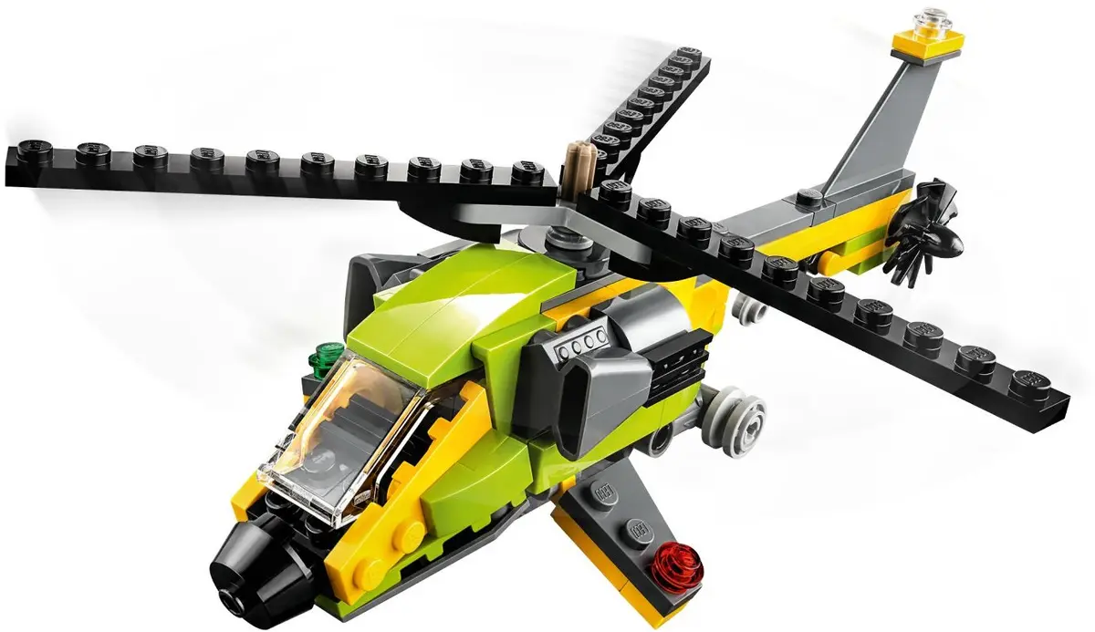 LEGO Creator 31092 Helicopter Adventure set, image 3