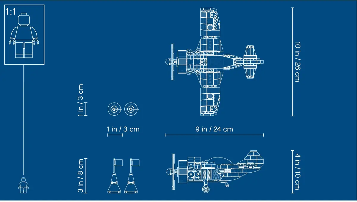 LEGO Creator 31094 Race Plane set, image 6