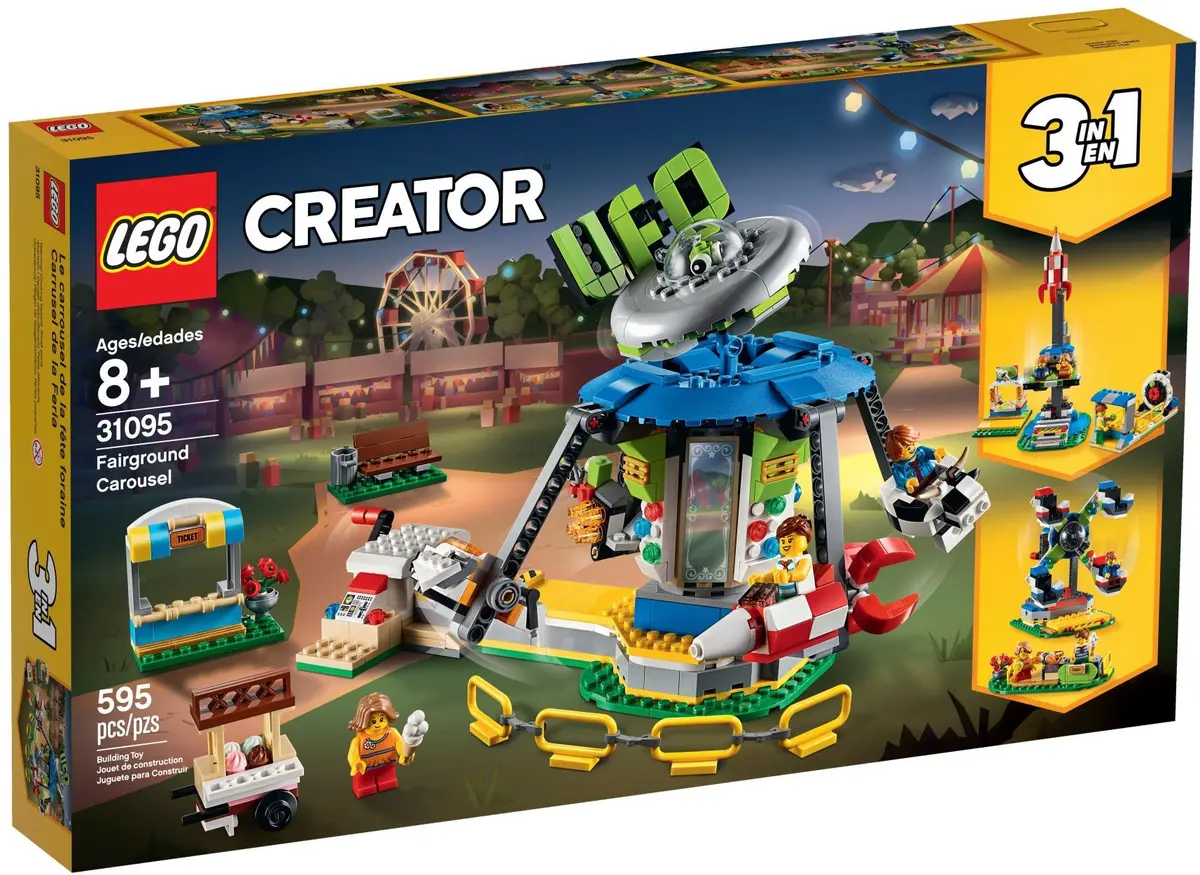 LEGO Creator 31095 Fairground Carousel set, image 2