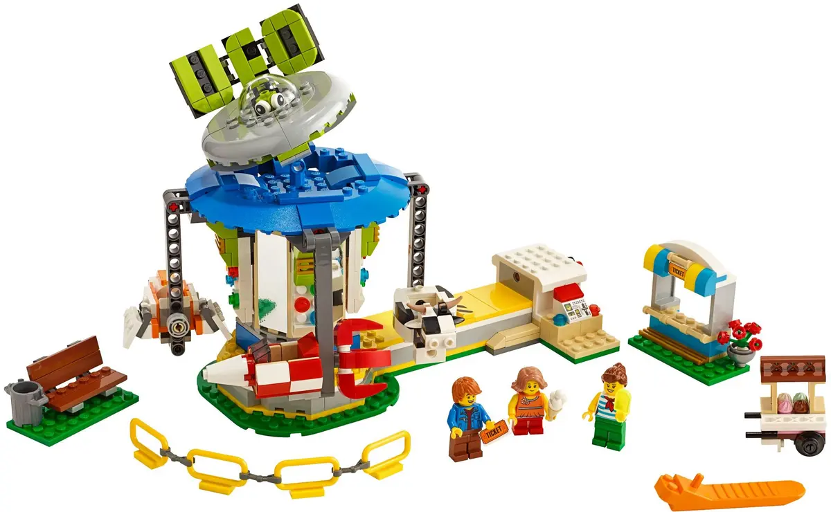 LEGO Creator 31095 Fairground Carousel set