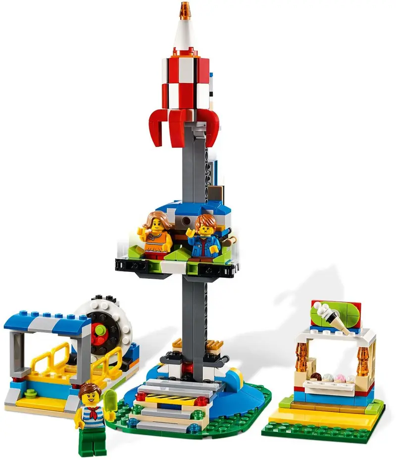 LEGO Creator 31095 Fairground Carousel set, image 6