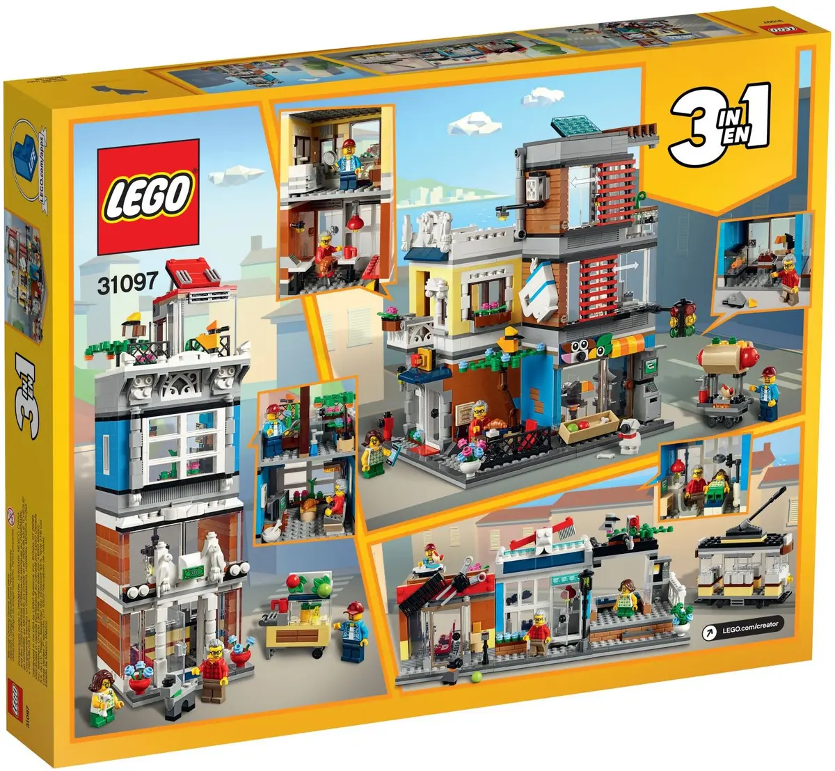 LEGO Creator 31097 Townhouse Pet Shop & Café set, image 5