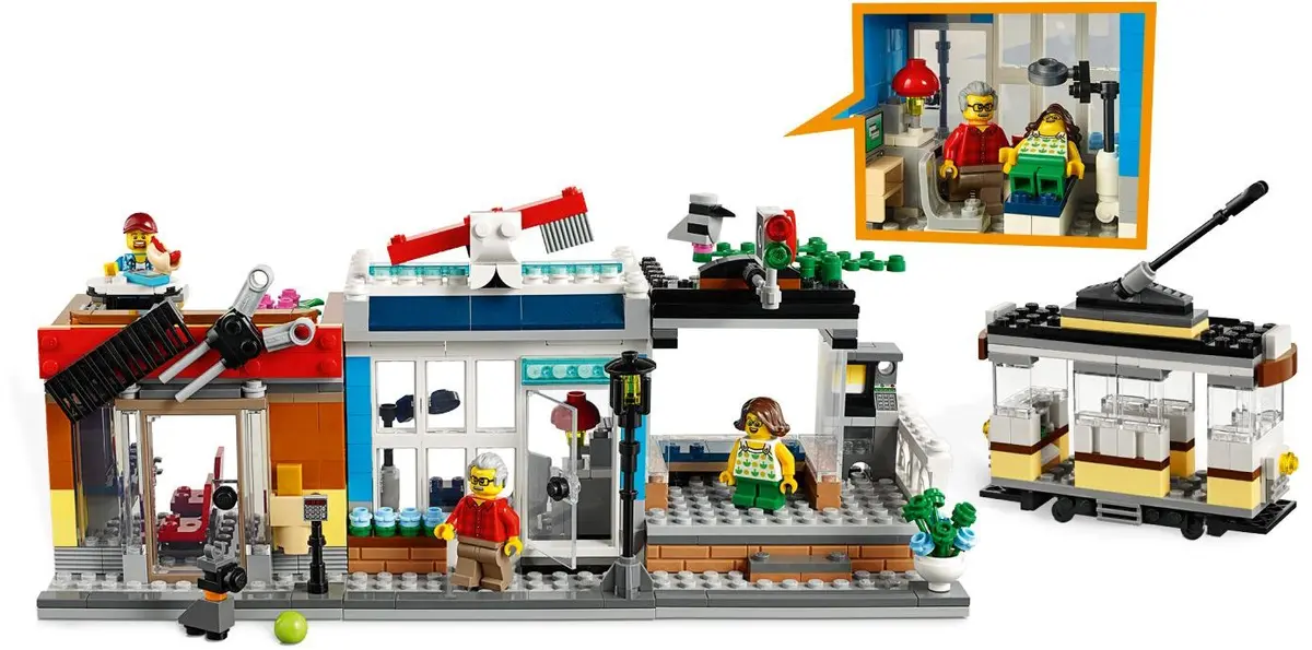 LEGO Creator 31097 Townhouse Pet Shop & Café set, image 7