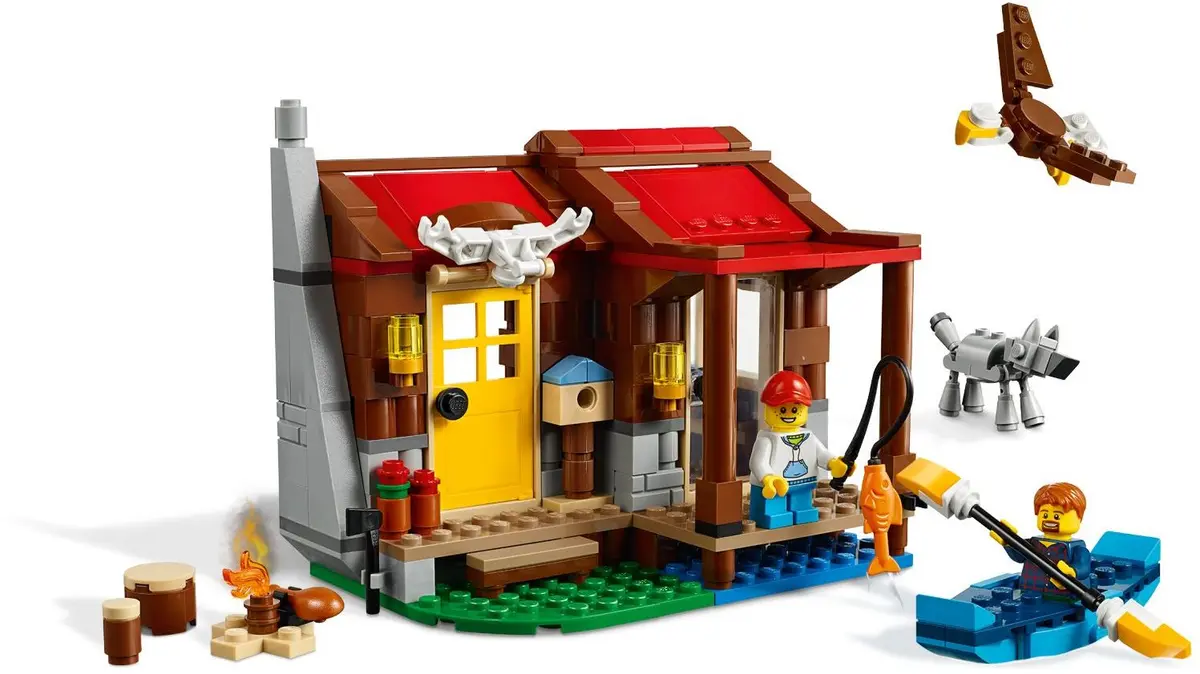 LEGO Creator 31098 Outback Cabin set, image 3