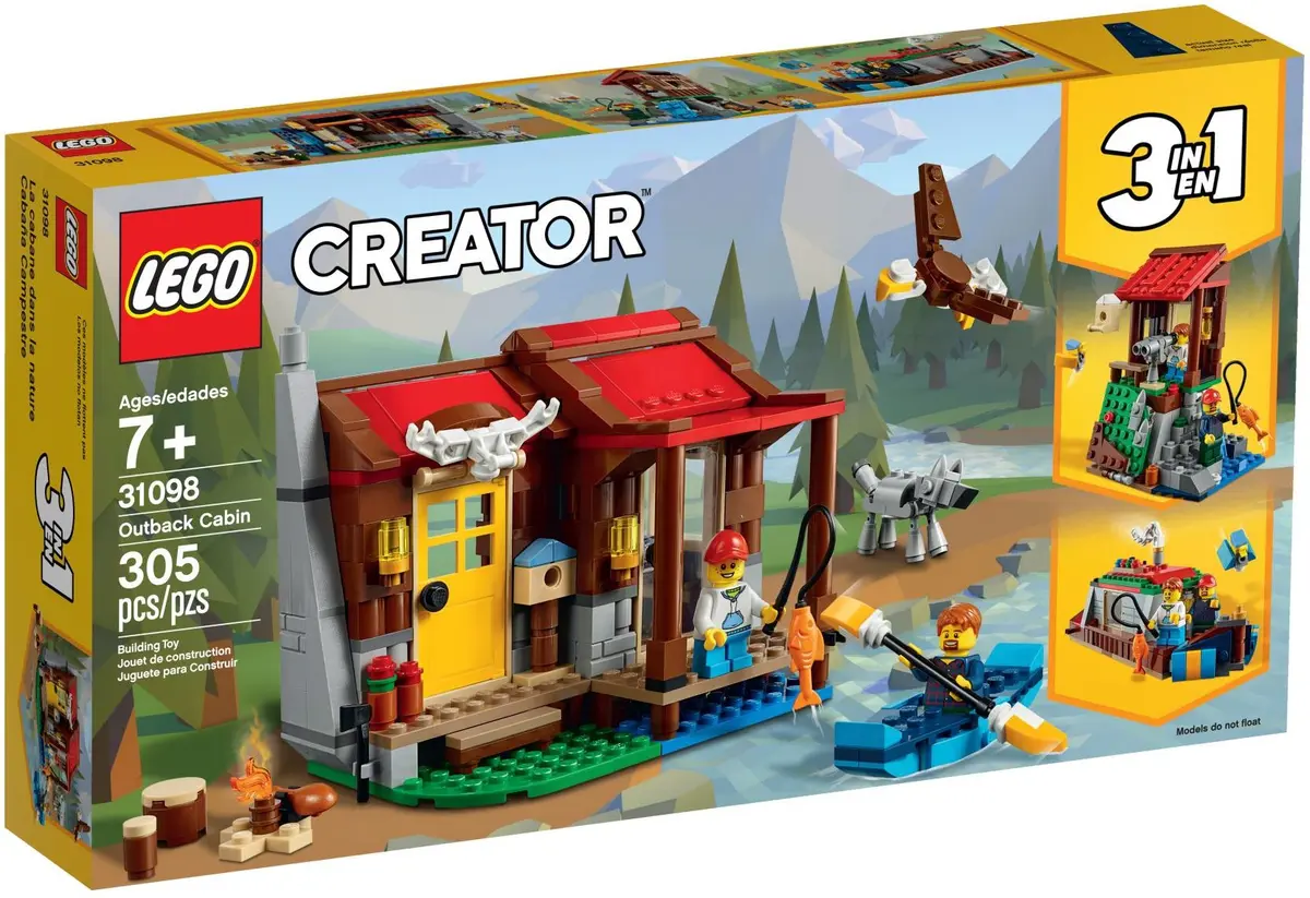 LEGO Creator 31098 Outback Cabin set, image 2