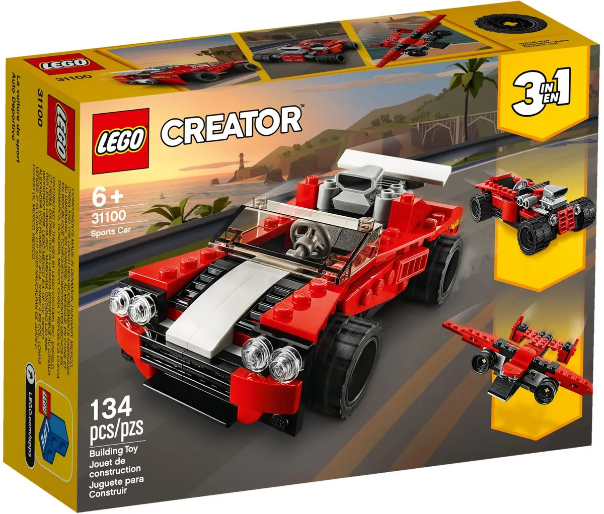 LEGO Creator 31100 Sports Car set, image 2