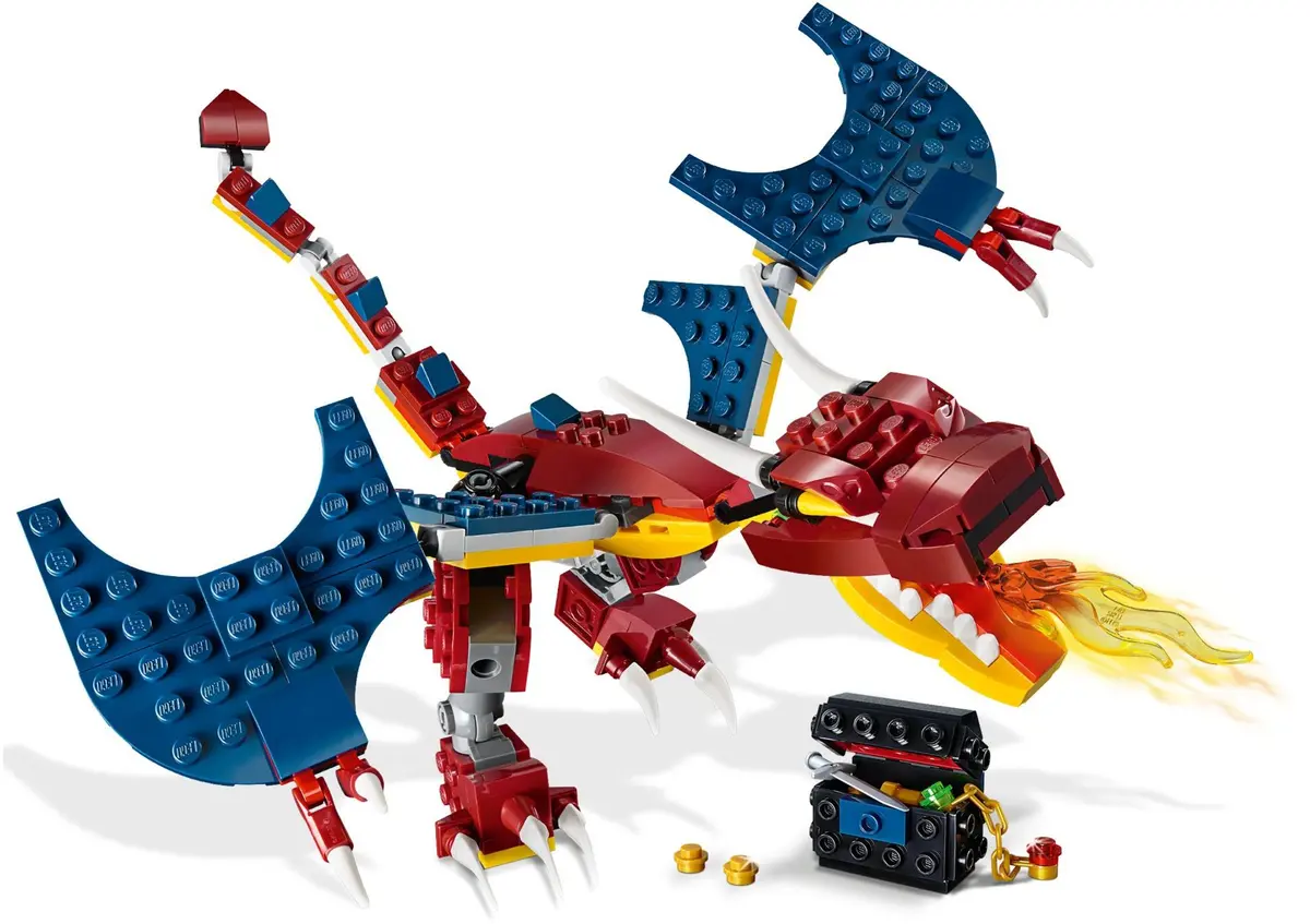 LEGO Creator 31102 Fire Dragon set, image 3