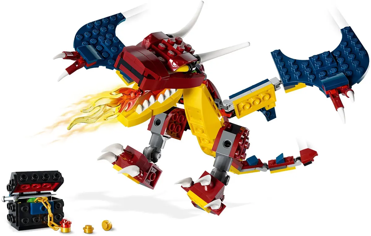 LEGO Creator 31102 Fire Dragon set, image 4