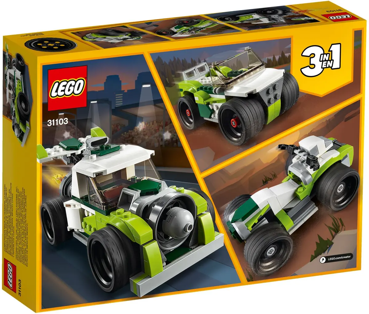 LEGO Creator 31103 Rocket Truck set, image 5