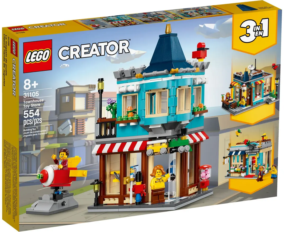 LEGO Creator 31105 Townhouse Toy Store set, image 2