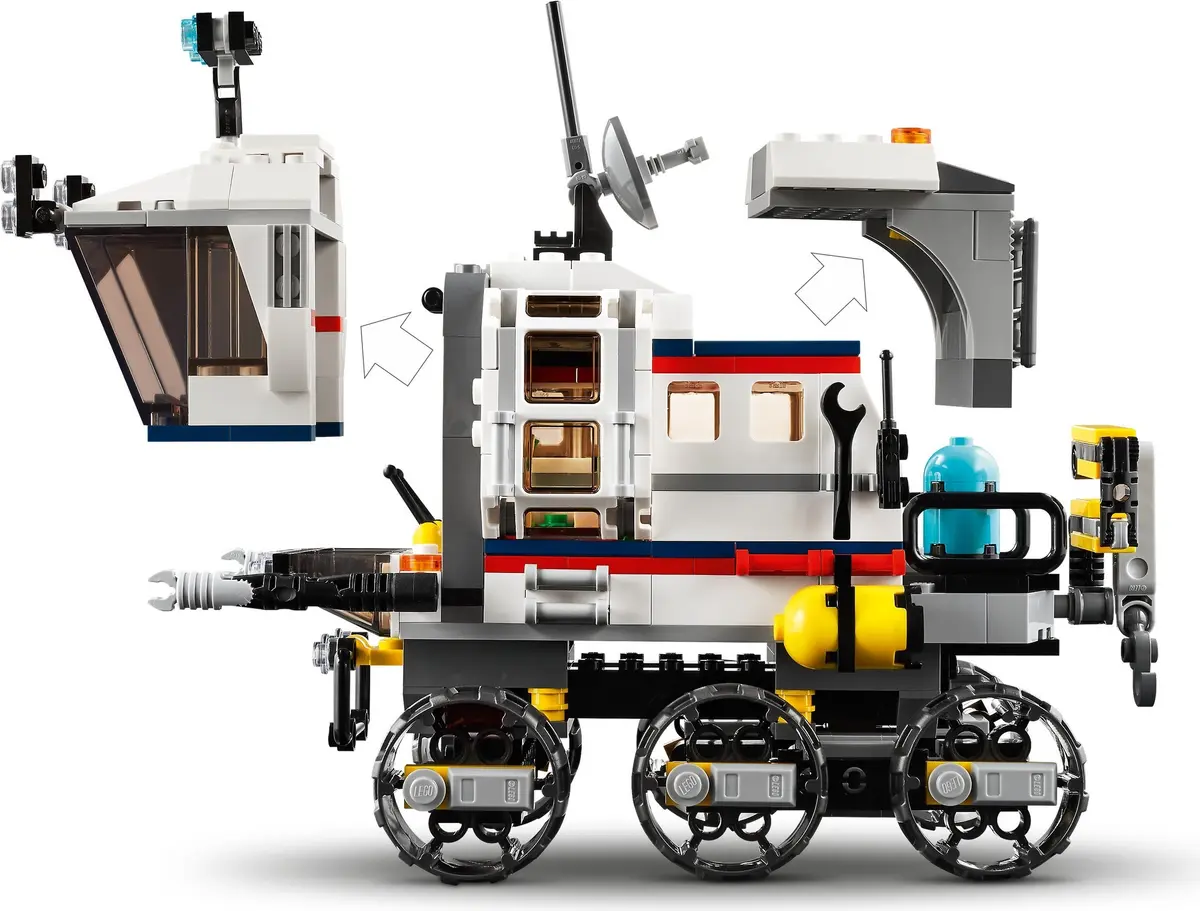 LEGO Creator 31107 Space Rover Explorer set, image 9