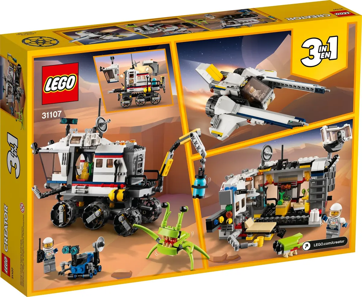LEGO Creator 31107 Space Rover Explorer set, image 12