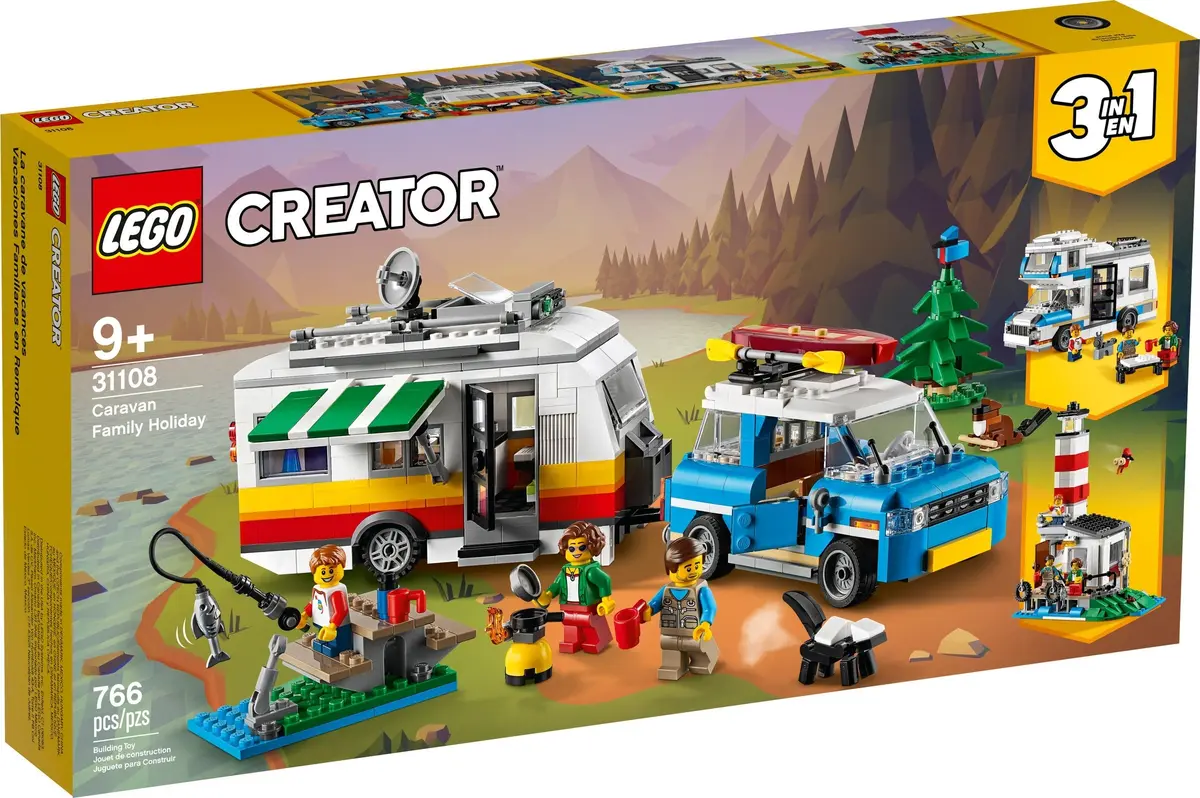 LEGO Creator 31108 Caravan Family Holiday set, image 2