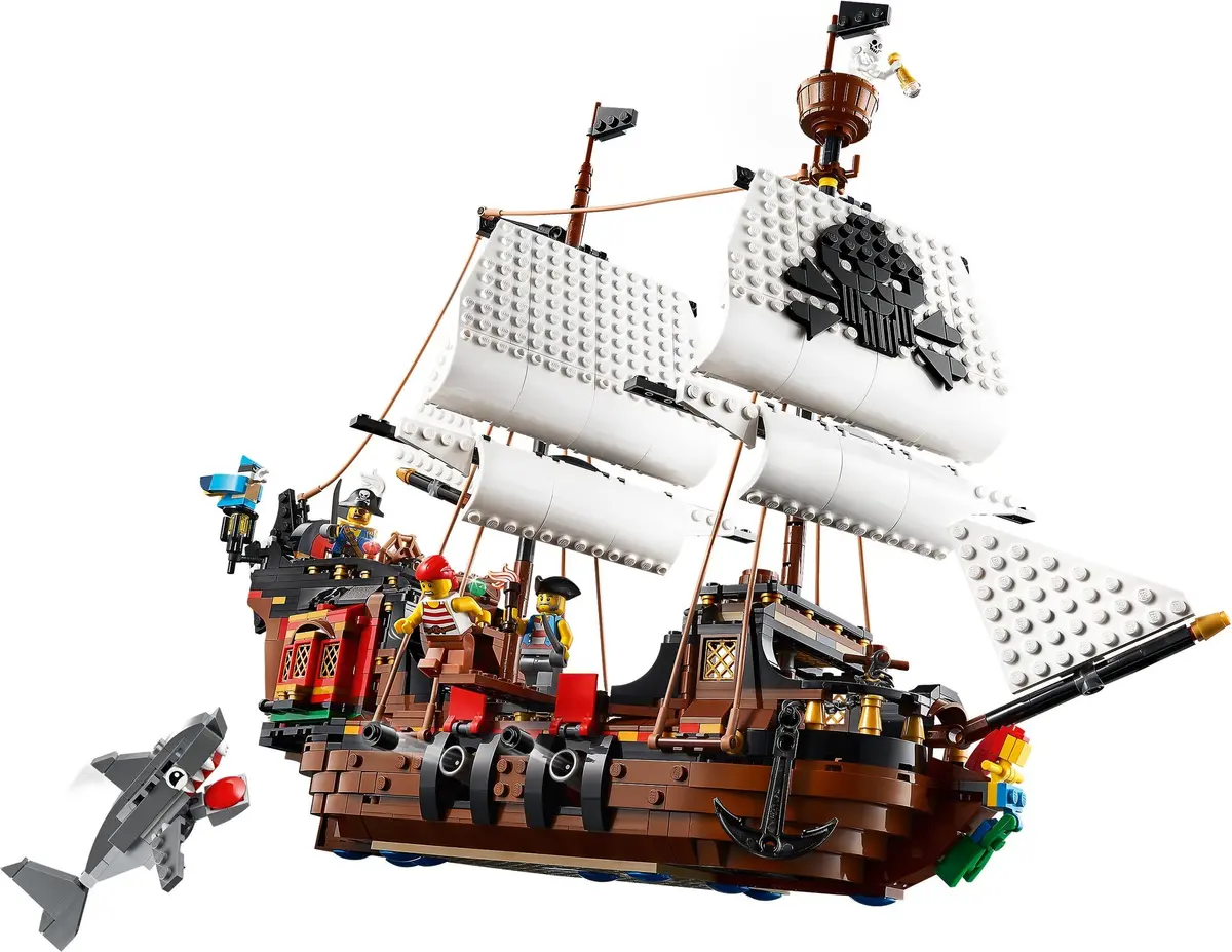LEGO Creator 31109 Pirate Ship set, image 9