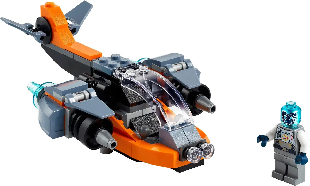 LEGO Creator 31111 Cyber Drone set