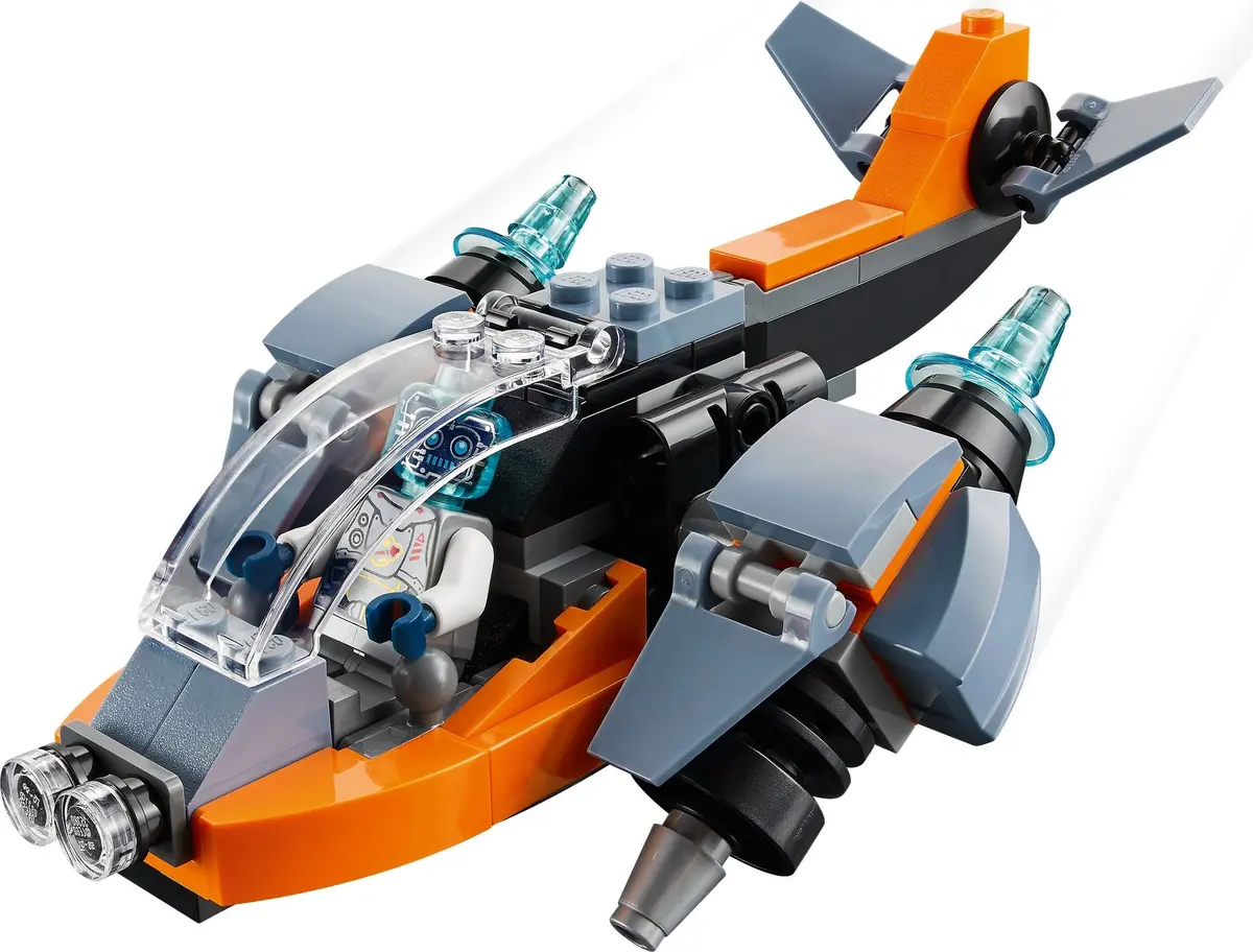 LEGO Creator 31111 Cyber Drone set, image 17