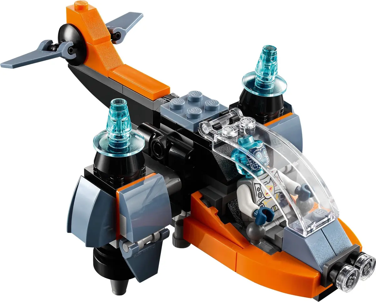 LEGO Creator 31111 Cyber Drone set, image 14