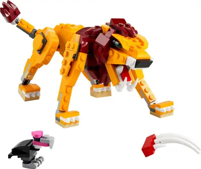 LEGO Creator 31112 Wild Lion set