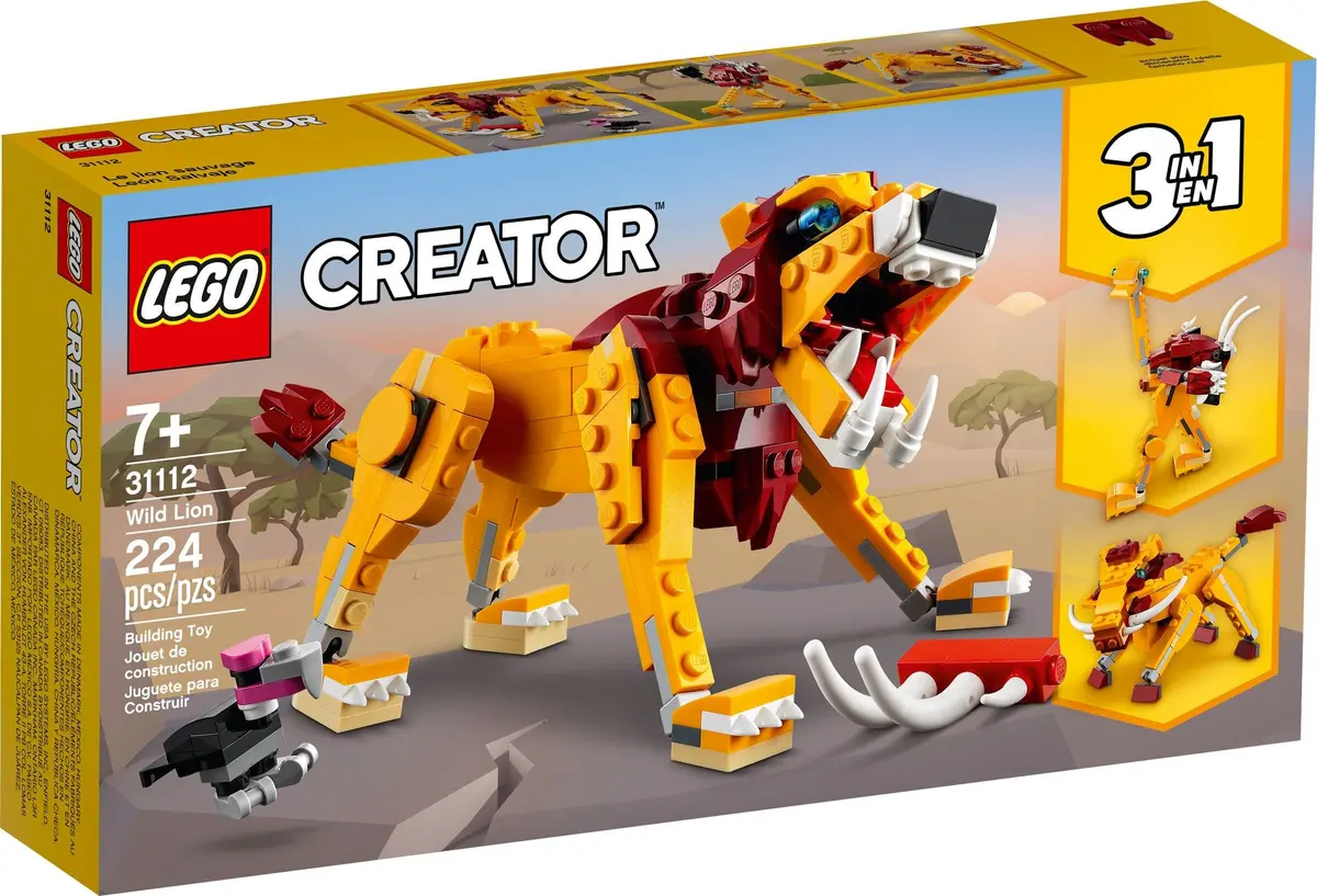 LEGO Creator 31112 Wild Lion set, image 2