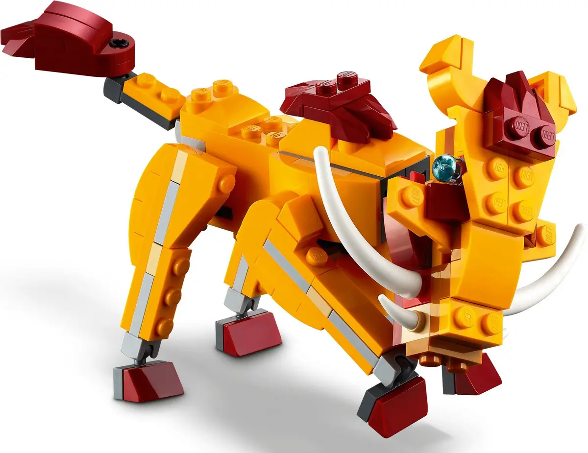 LEGO Creator 31112 Wild Lion set, image 17