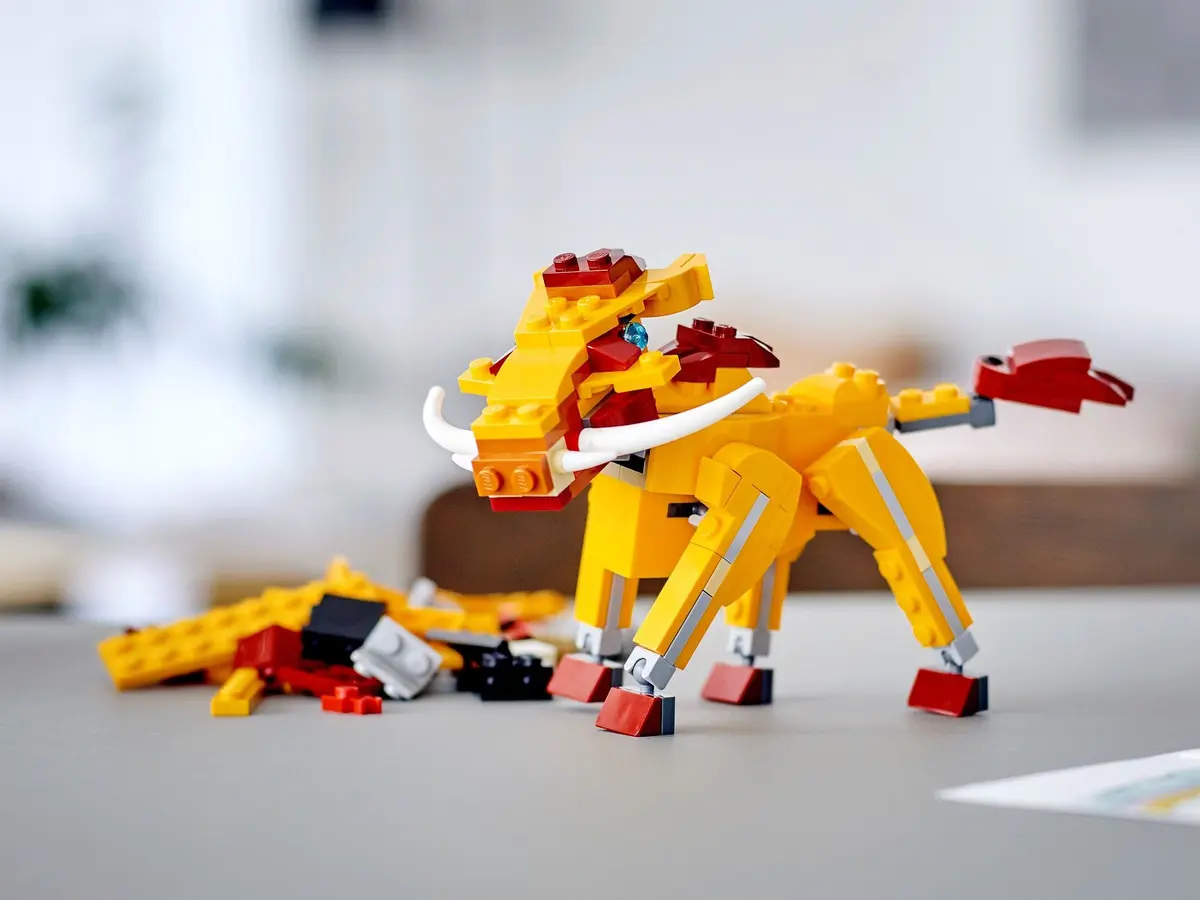 LEGO Creator 31112 Wild Lion set, image 9