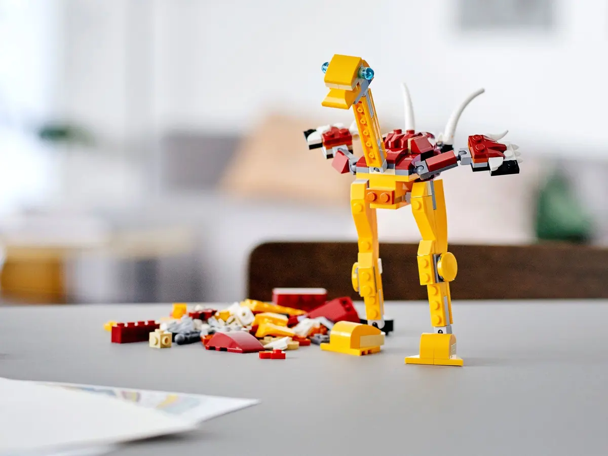 LEGO Creator 31112 Wild Lion set, image 8