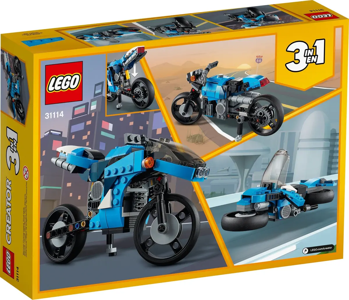LEGO Creator 31114 Superbike set, image 5