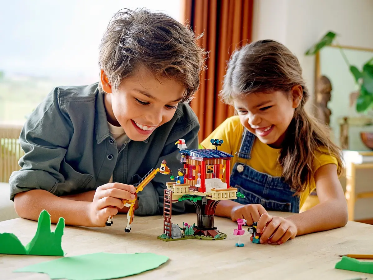 LEGO Creator 31116 Safari Wildlife Tree House set, image 6