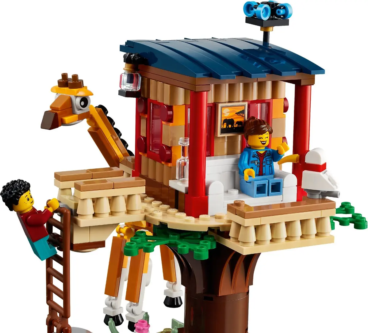 LEGO Creator 31116 Safari Wildlife Tree House set, image 13