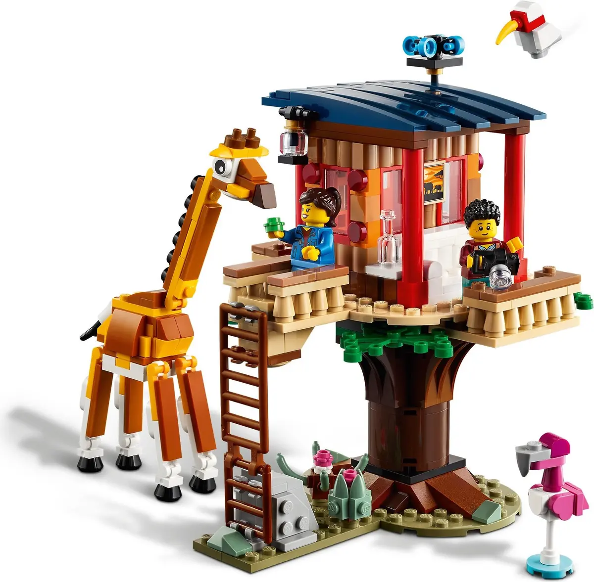 LEGO Creator 31116 Safari Wildlife Tree House set, image 10