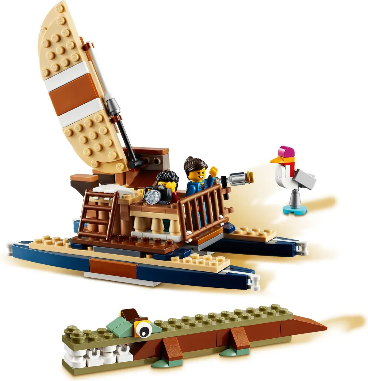 LEGO Creator 31116 Safari Wildlife Tree House set, image 12