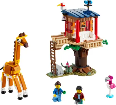 LEGO Creator 31116 Safari Wildlife Tree House set